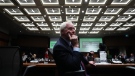 David Johnston, Independent Special Rapporteur on Foreign Interference, appears as a witness at the Procedure and House Affairs Committee in Ottawa on Tuesday, June 6, 2023. THE CANADIAN PRESS/Sean Kilpatrick